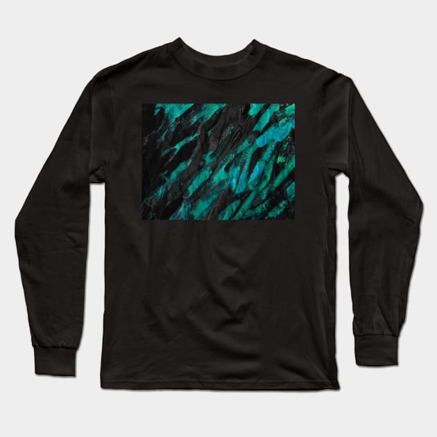 Brushwork Long Sleeve T-Shirt by bunlinked